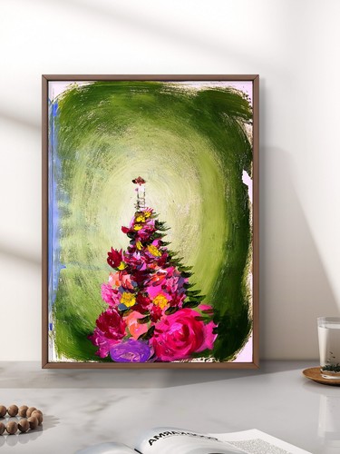 Traliccio di fiori - su,