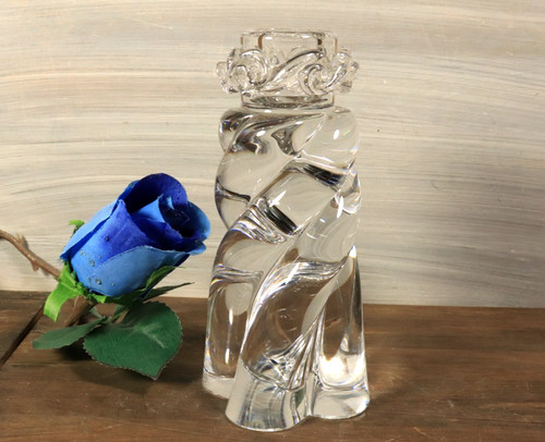 Bougeoir flambeau cristal - en,