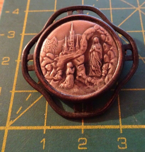 Pin spilla distintivo lourdes - distintivo,