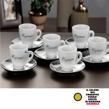 SET 6 PZ TAZZE TAZZINE CAFFE'