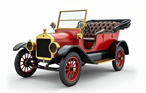 Auto epoca modello - modello, punto