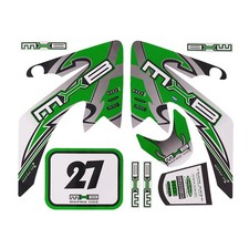 Set Adesivi X Verde Top Pit