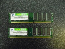 2 RAM DDR1 1 GB 184 poli PC 3200 400 MHZ Corsair Value Select VS1GB400C3