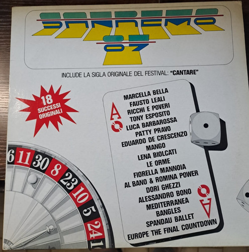 Sanremo cbs 450528 1 - '87,