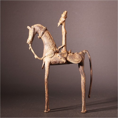 14199 dogon bronze figura - dogon,