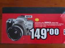 FOTOCAMERA REFLEX MINOLTA DYNAX 404si Tele-Obbiettivo 28-80  Autofocus- NUOVA