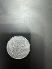 Moneta lire 1973 con - moneta, aratro