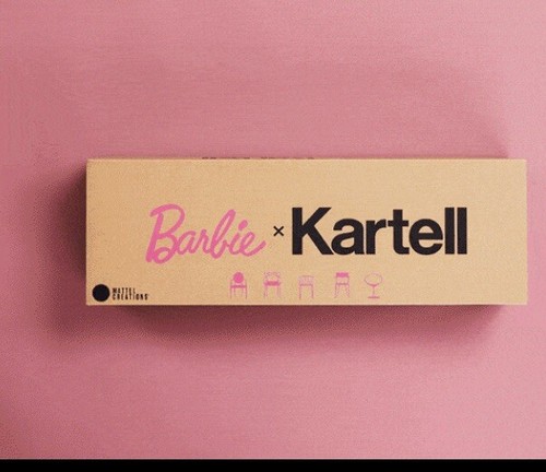 Barbie kartell set 5 - kartell,