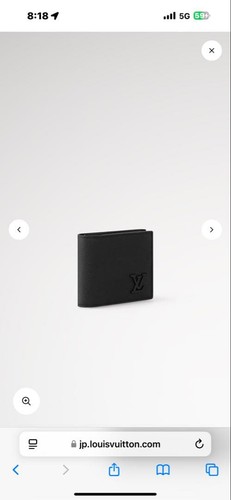 Louis vuitton black - black, fold