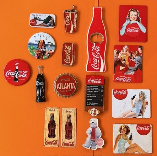 Souvenir fridge magnet coca - souvenir,