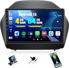 Autoradio per Hyundai IX35 (2010-2015) [4+64G 4Core] 10" Android 13 Stereo 2 Din