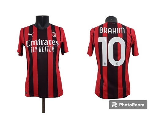 Maglia milan match worn brahim - maglia,