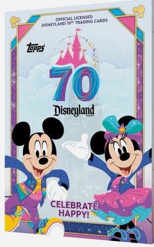 2025 topps disneyland - disneyland, 70°