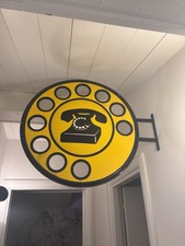 Insegna Telefonica Vintage