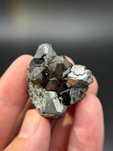 Magnetite dalla miniera - magnetite, 36