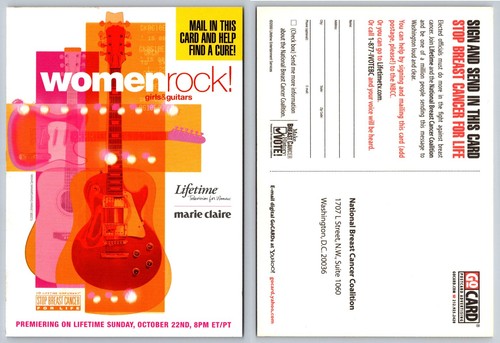 Rock donna 2000 - !, cartolina