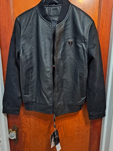 Ferrari leather coat brand - leather,