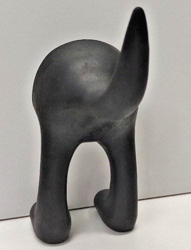 Gancio coda cane nero - di,