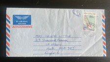 Aerogramma Nuova Zelanda anni