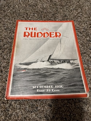 Vintage the rudder magazine - the,