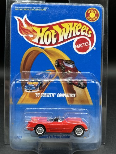 Hot wheels red corvette - hot,