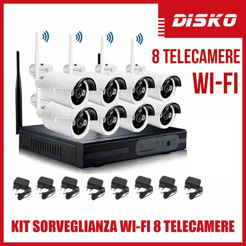Kit videosorveglianza wireless - kit,
