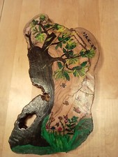 Dipinto a mano su legno