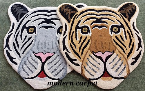 Tappeti viso tigre fatti - , a