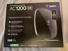 Smartphone Belkin AC 1200 DB Wi Fi Dual Band AC+ Gigabit Router Compatibile Usato