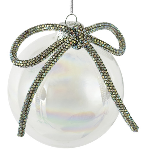 Sfera vetro d10cm trasparente - sfera,