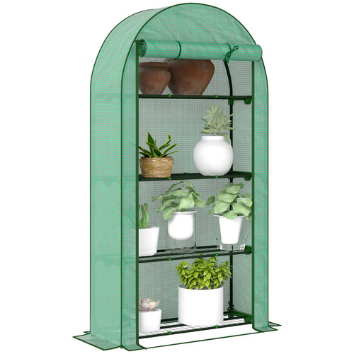Mini serra 105x45x160cm - 105x45x160cm, verde
