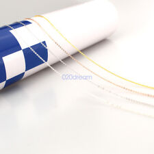 Collana da donna in argento sterling 925 massiccio puro catenina con cordino 16"18"20"22"24" pollici