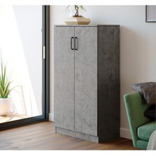 Scarpiera bassa grigio cemento