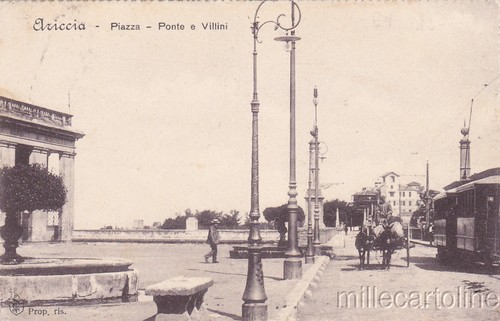 Ariccia piazza ponte - *, e