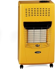 Stufa BARTOLINI a Gas Infrarossi Alimentazione GPL potenza 4.2 kW INF M Giallo