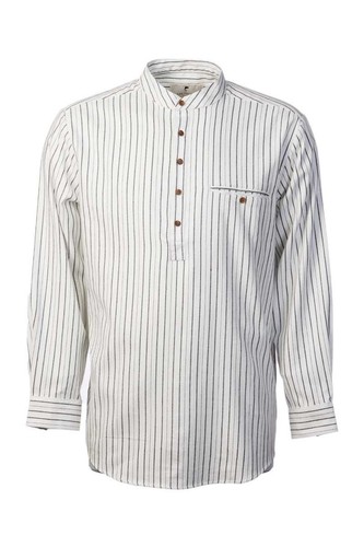 Camicia nonno nera righe - nonno, a