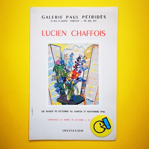 1956 lucien chaffois invito - chaffois,