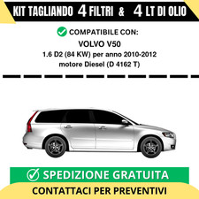 Tagliando per VOLVO V50 1.6 D2