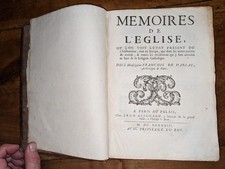 libro antico - Fr. De Harlay -