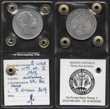 1902 Italia VE III Lire 2