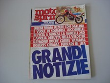 MOTOSPRINT 46/1984 PROVE HONDA VF 400 F/TROFEO/LAVERDA LB 125 CUSTOM