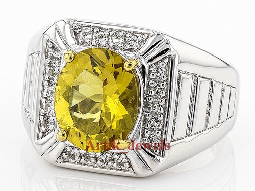 Naturale limone quarzo con - limone, 14k