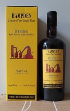 Rum Velier Hampden LFCH 2011  Single Cask 61,7%