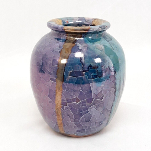 Vaso crackle iridescente - crackle,