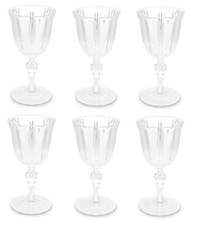 Excelsa Set 6 calici Vino cl 25 plastica ms antiurto trasparente cod.48535