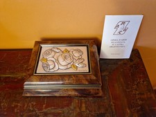 Scatola portagioie in radica