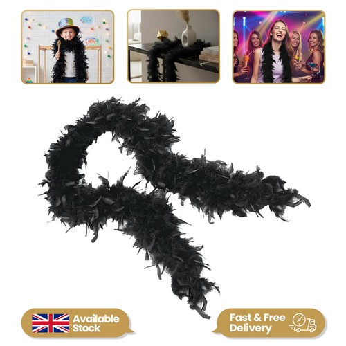 Costume lungo nero - , boa