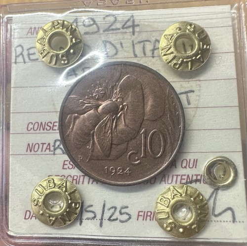 Moneta regno italia - italia, 10