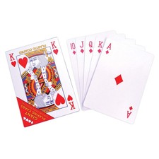 Carte da gioco giganti 17 cm x