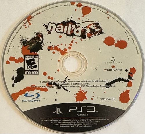 Nail sony playstation 3 - playstation,